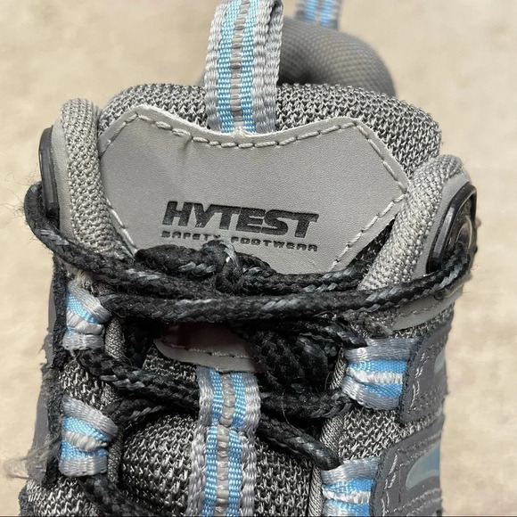 HYTEST EH Steel Toe athletic work safety shoe K11101 size 4.5M medium width - Picture 9 of 14